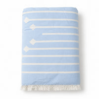 SOUTHWESTERN FLEECE LINED THROW