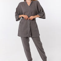 LADIES KIMONO LOUNGE SET