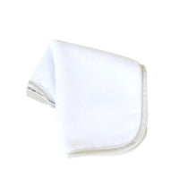 PIPED TERRY WASHCLOTH