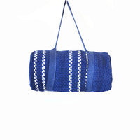 BEACH MAT THROW WITH COTTON HARNESS