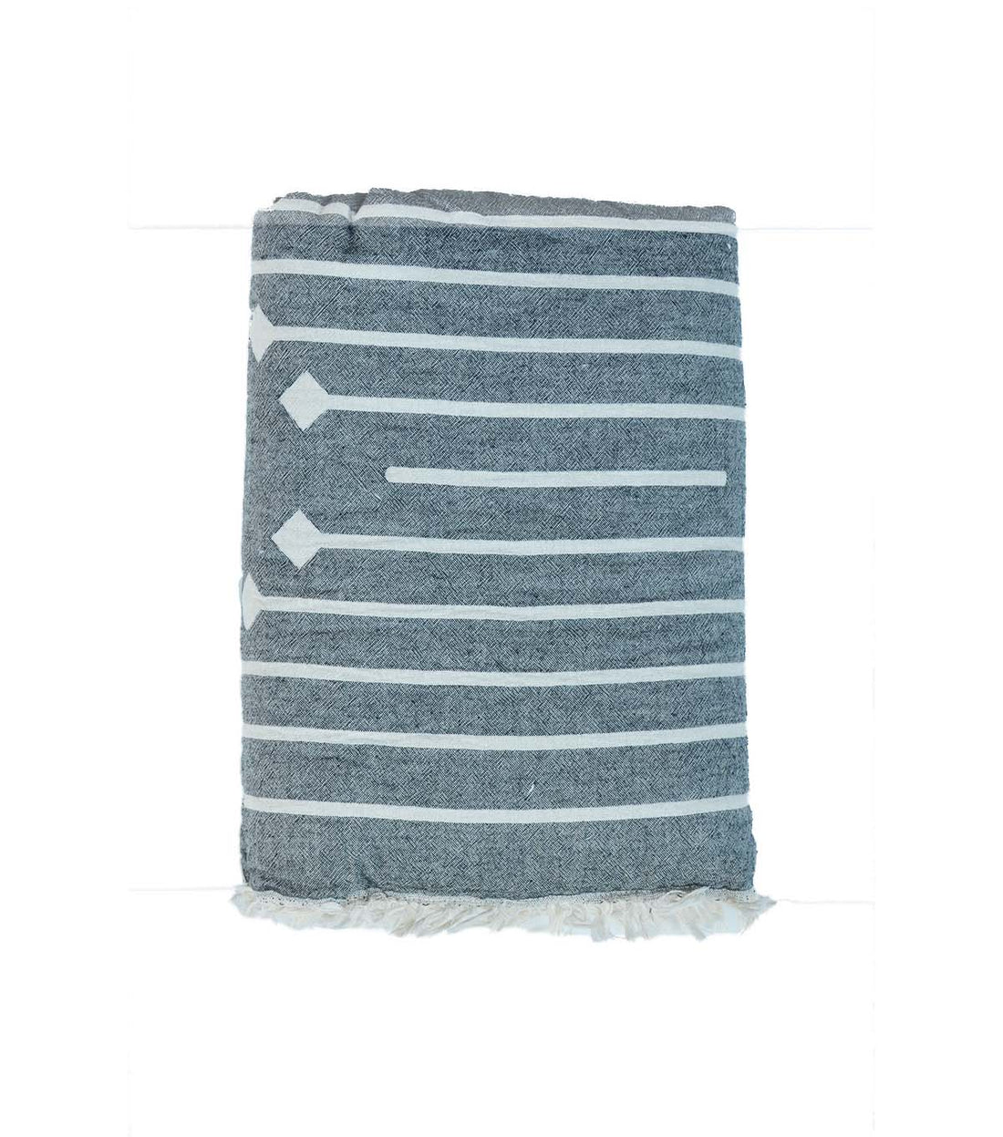 SOUTHWESTERN FLEECE LINED THROW