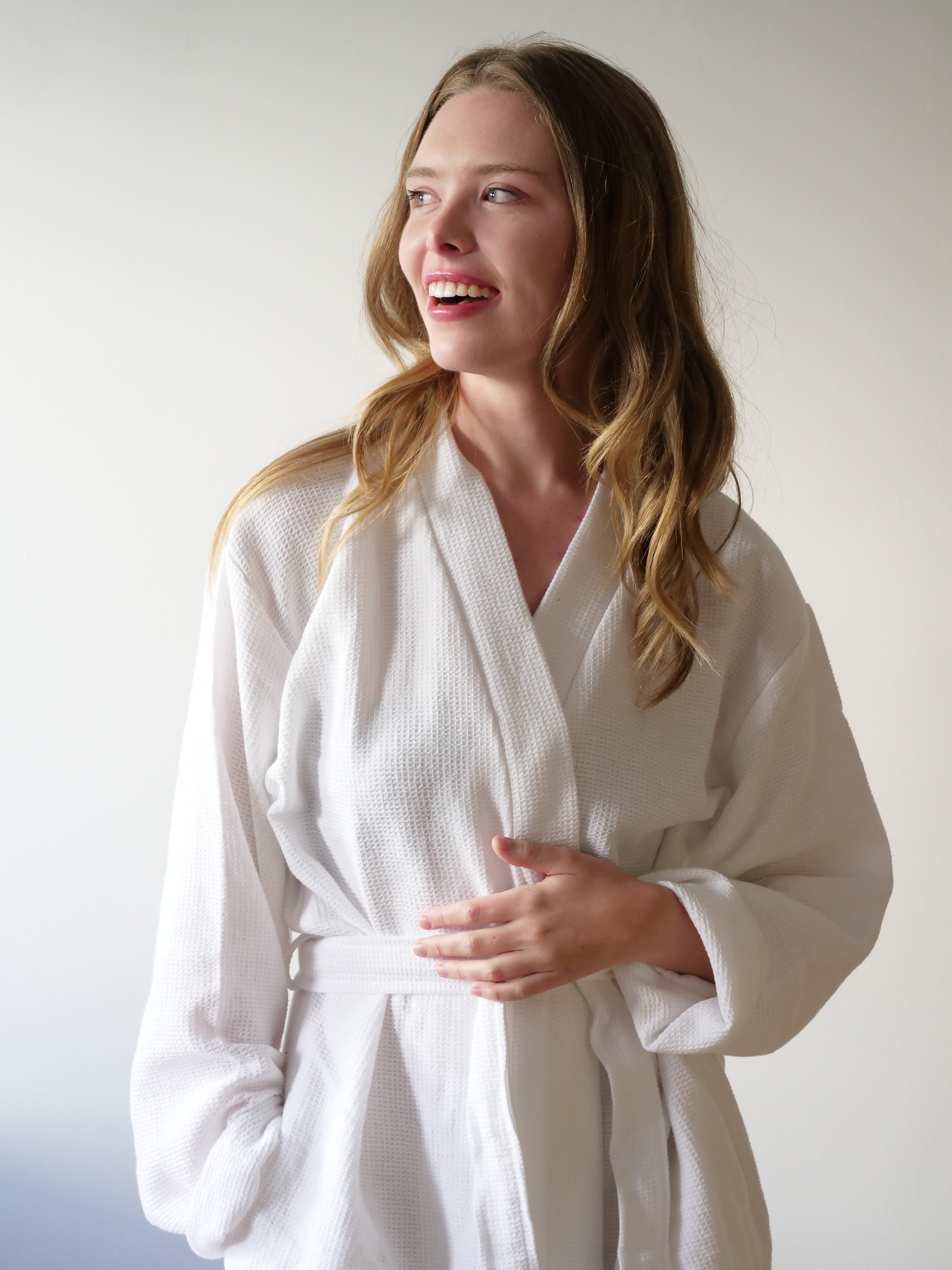 UNISEX WAFFLE BATHROBE – Turkish T