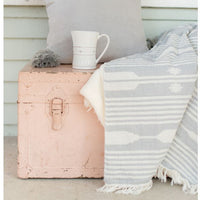 ARROW FLEECE LINED THROW