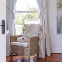 STONEWASHED THROW