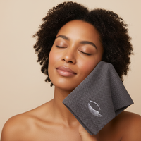 OTTOMAN WINK EMBROIDERY WASHCLOTH