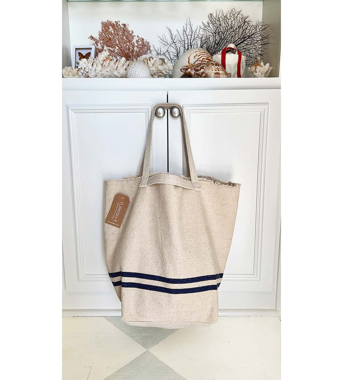 Natural Beach Bag + NEW+