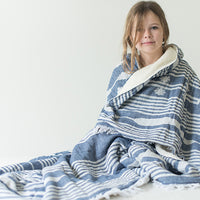 ARROW FLEECE LINED THROW