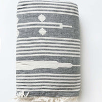 ARROW FLEECE LINED THROW