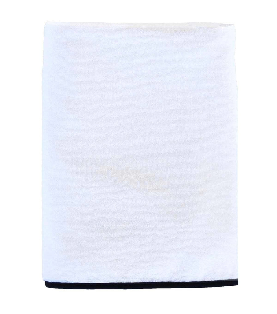 PIPED TERRY POOL TOWELS