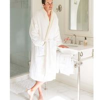 UNISEX SHERPA LINED BATHROBE