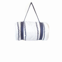 BEACH MAT THROW WITH COTTON HARNESS