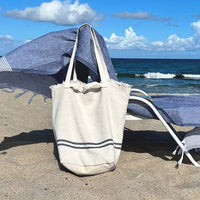 Natural Beach Bag + NEW+