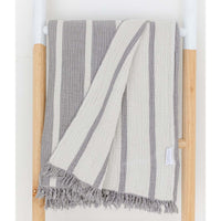 STONEWASHED STRIPE THROW