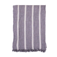 STONEWASHED STRIPE THROW