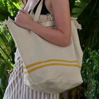 Natural Beach Bag + NEW+